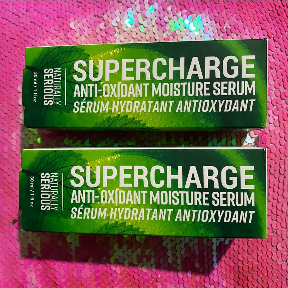 Naturally Serious Supercharge Anti-Oxidant Moisture Serum (Set of 2)
